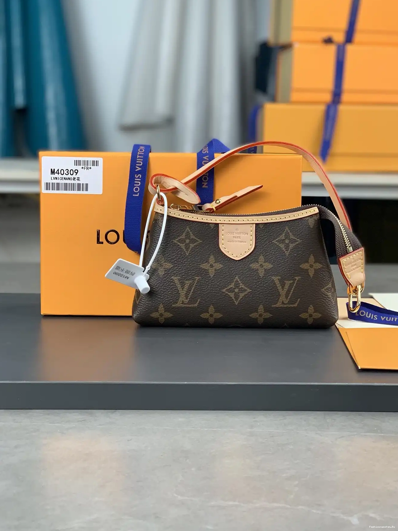 FS CHEAP Mini Delightful Pouch LOUIS Monogram Pochette VUITTON 0606